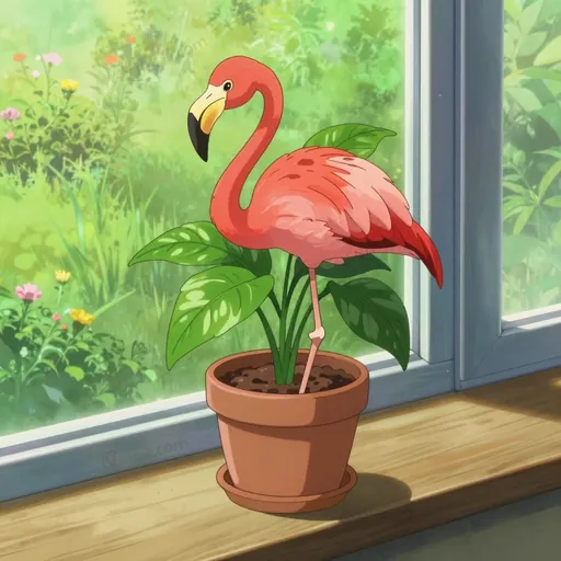 flamingo plant