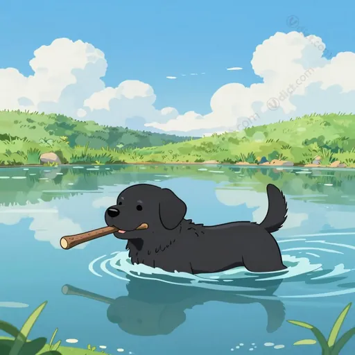 flat-coated retriever