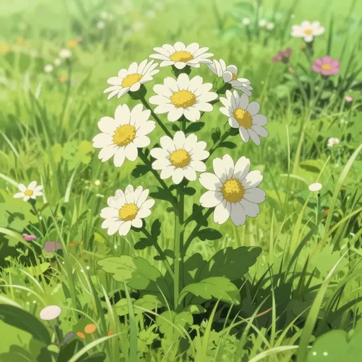flat-topped white aster