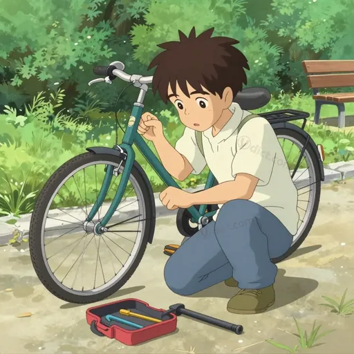 flat tire