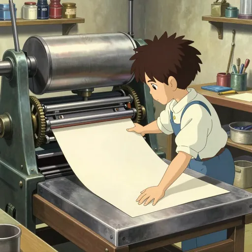 flatbed press