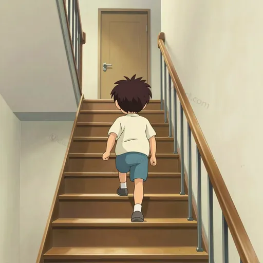 flight of stairs