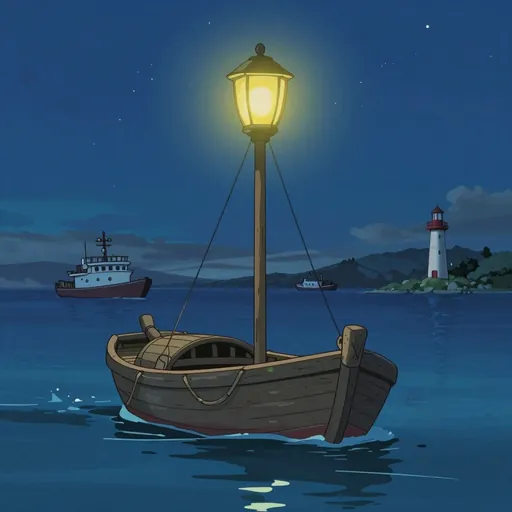 floating light