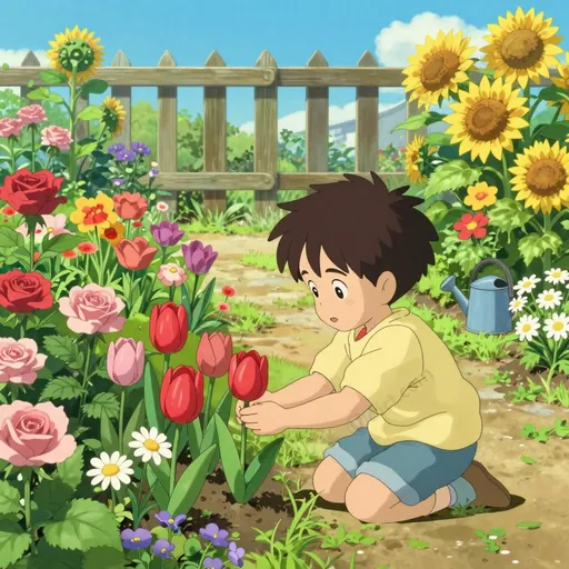 flower garden