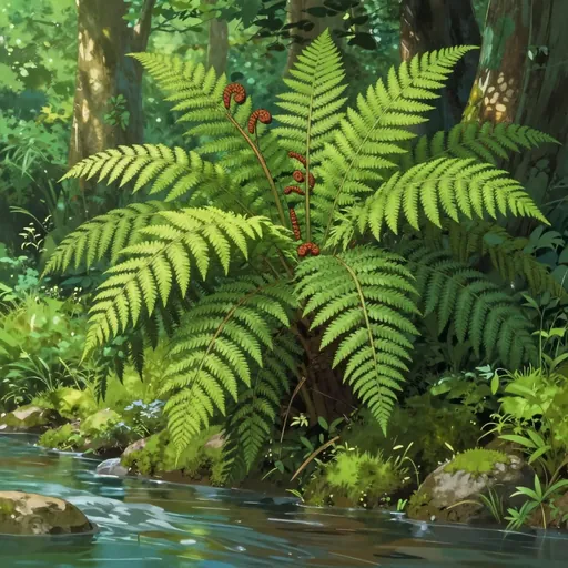 flowering fern