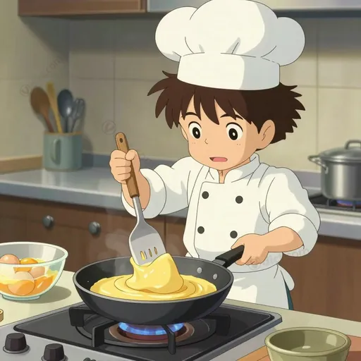 fluffy omelet