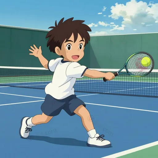 forehand stroke