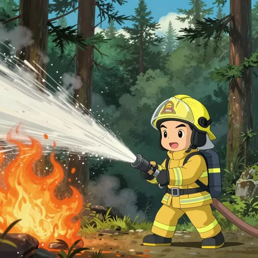 forest fire fighter