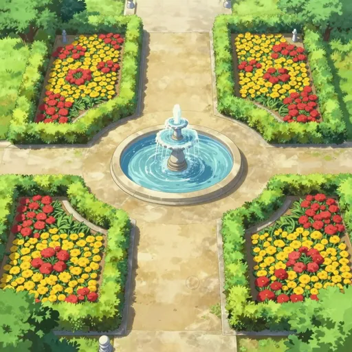 formal garden