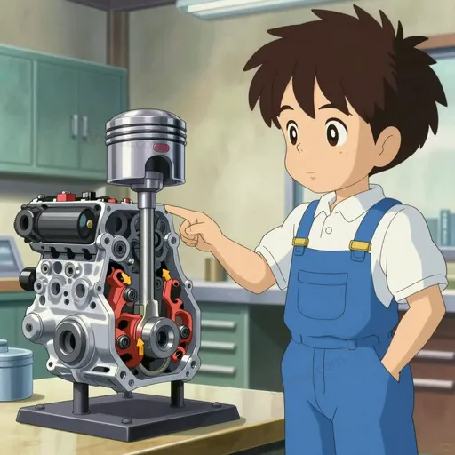 four-stroke internal-combustion engine
