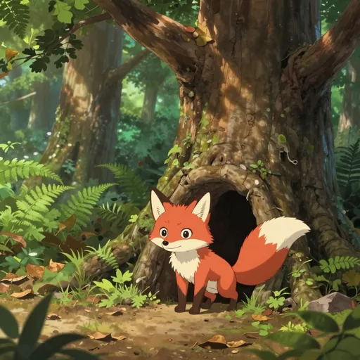 fox-burrow