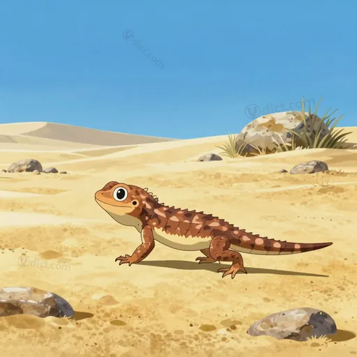 fringe-toed lizard