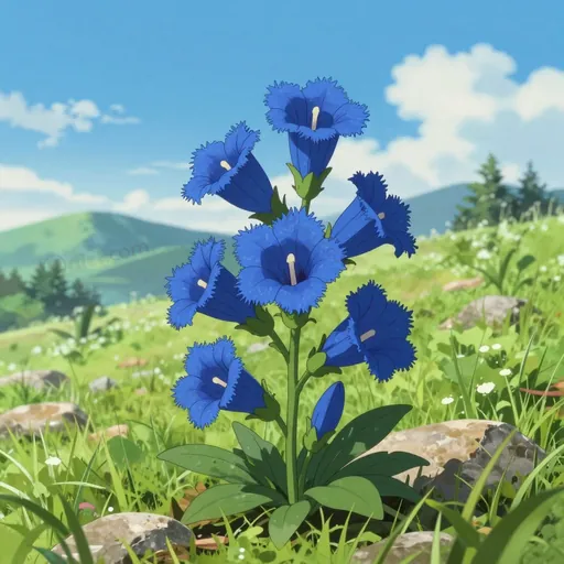 fringed gentian
