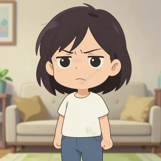 frown