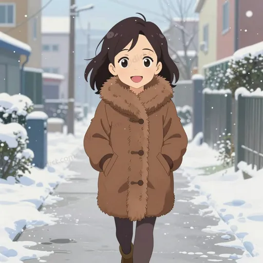 fur coat