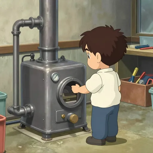 furnace room