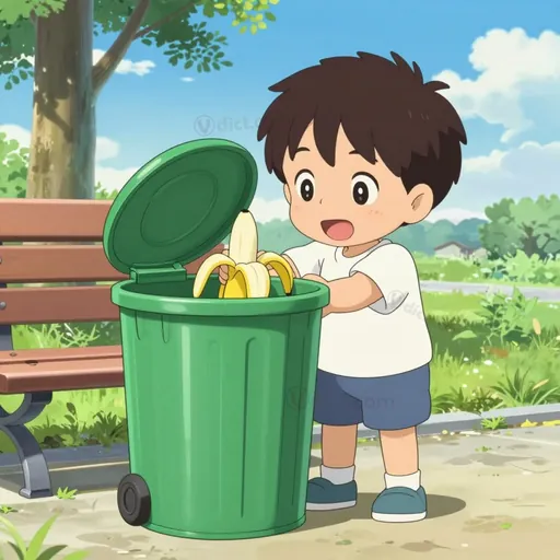 garbage can
