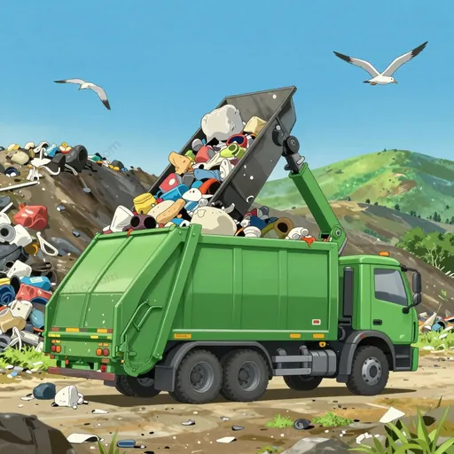 garbage dump