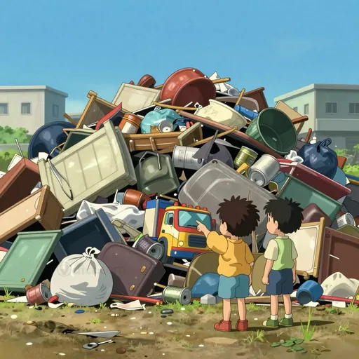 garbage heap