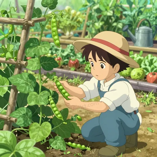 garden pea plant
