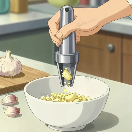 garlic press