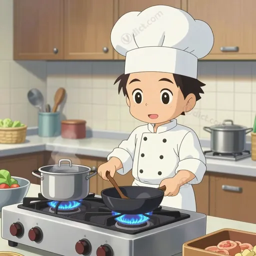 gas cooker
