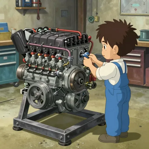gas engine