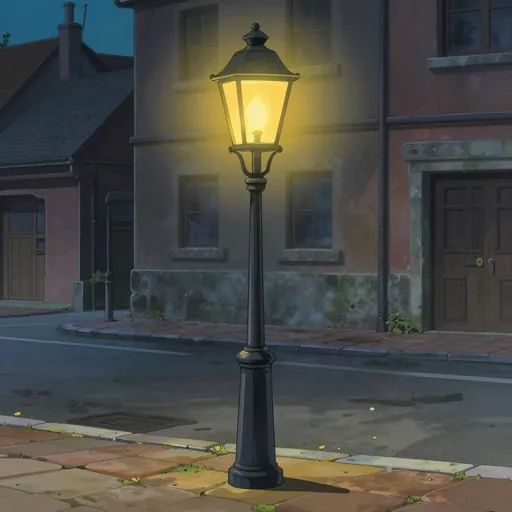 gas lamp
