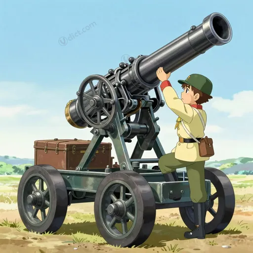 gatling gun