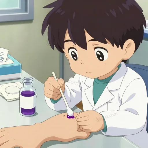 gentian violet