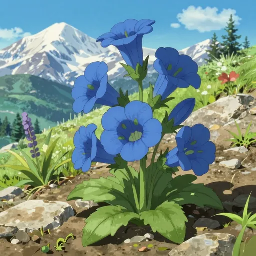gentiana calycosa