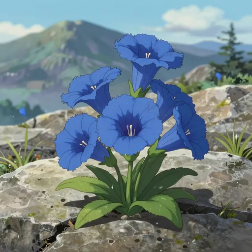 gentiana holopetala