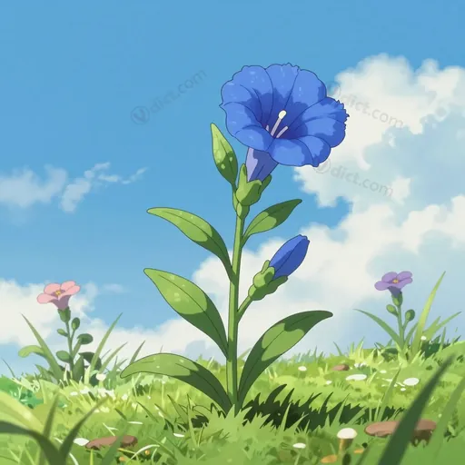 gentiana procera