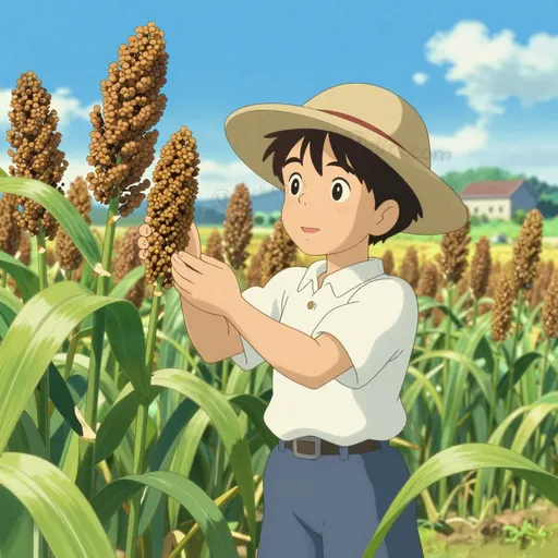 genus sorghum