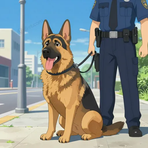 german police dog
