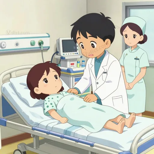 giving birth