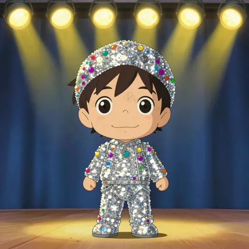 glittery