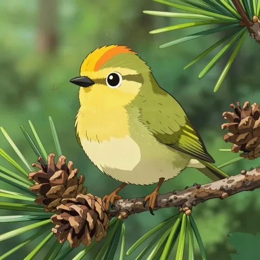 gold-crowned kinglet