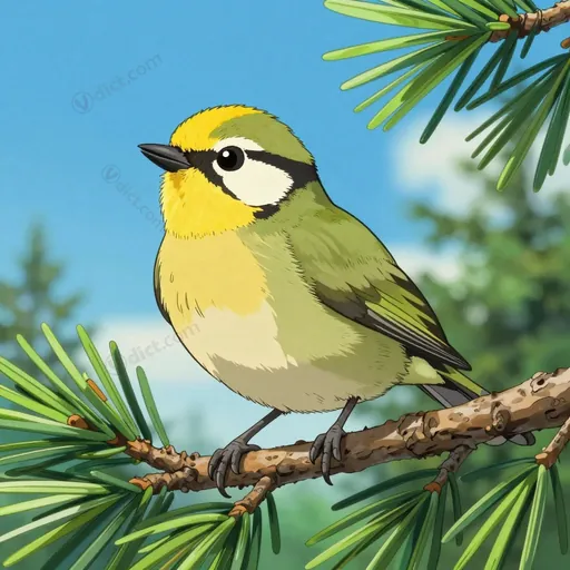 golden-crested kinglet