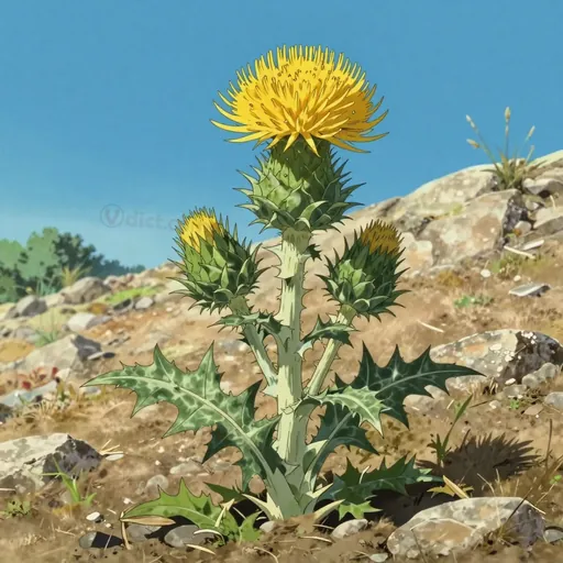 golden thistle