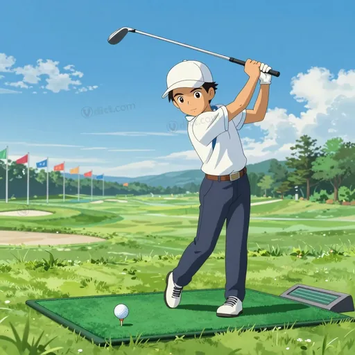 golf stroke