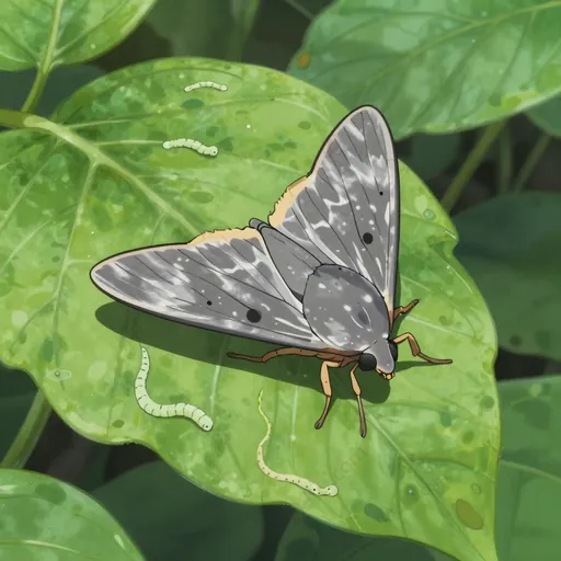 gracilariid moth