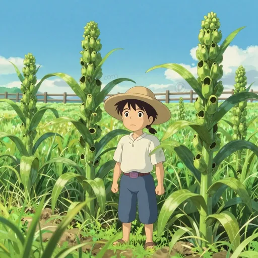 gramineous plant