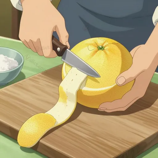 grapefruit peel
