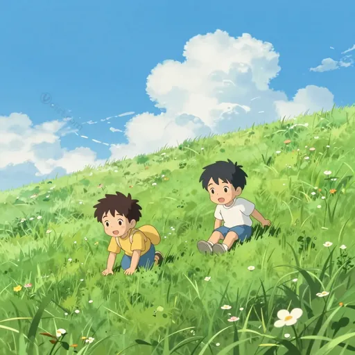 grassy