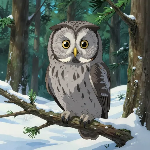 great gray owl