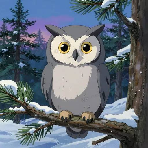 great grey owl