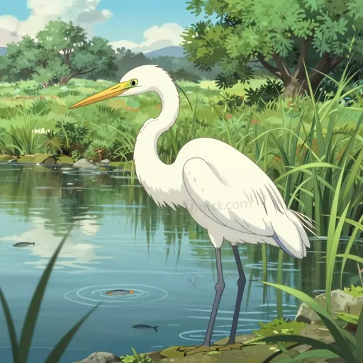 great white heron