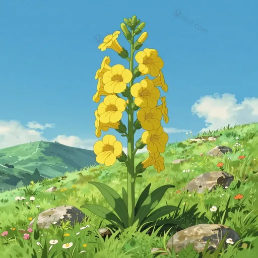 great yellow gentian
