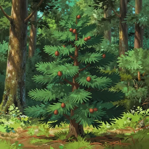 green douglas fir